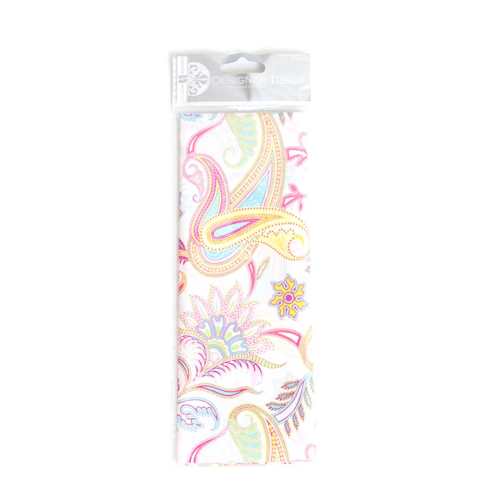 Jillson & Roberts, Tissue Paper, Gifts, Gemstone, Paisley, 257384